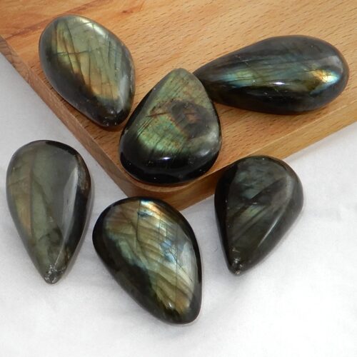 labradoriet-trommelsteen-druppel Labradoriet trommelsteen