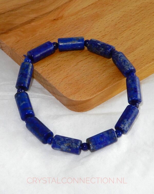 lapis-lazuli-armband-cilinder Lapis lazuli armband