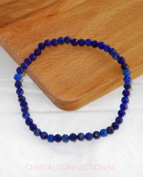 lapis-lazuli-armband-facet-4mm Lapis lazuli armband