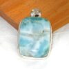 lariamr-hanger-zilver-no1 Larimar zilveren hanger