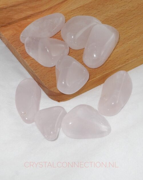 Lavendelkwarts trommelsteen