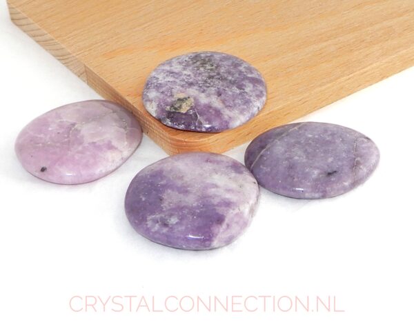 lepidoliet-schijfsteen-20-30g Lepidoliet schijfsteen