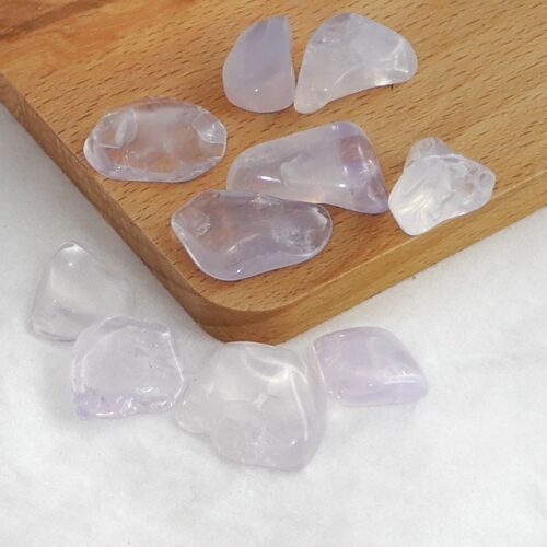 lilaczaniet-trommelsteen Lilaczaniet trommelsteen