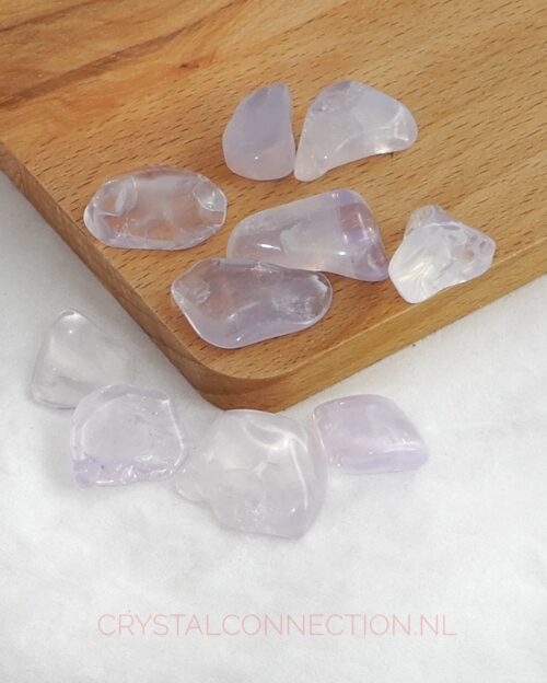 Lilaczaniet trommelsteen