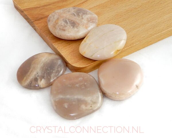 maansteen-schijfsteen Maansteen schijfsteen