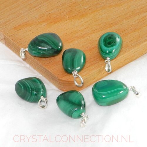 malachiet-hanger-zilv-oogje Malachiet hanger