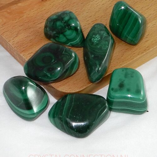 malachiet-trommelsteen-middel Malachiet trommelsteen