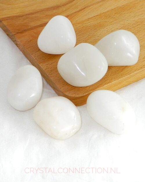 Melkkwarts trommelsteen