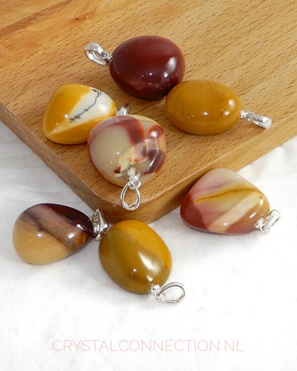 mokaiet-hanger-zilver-oogje Mokaiet hanger