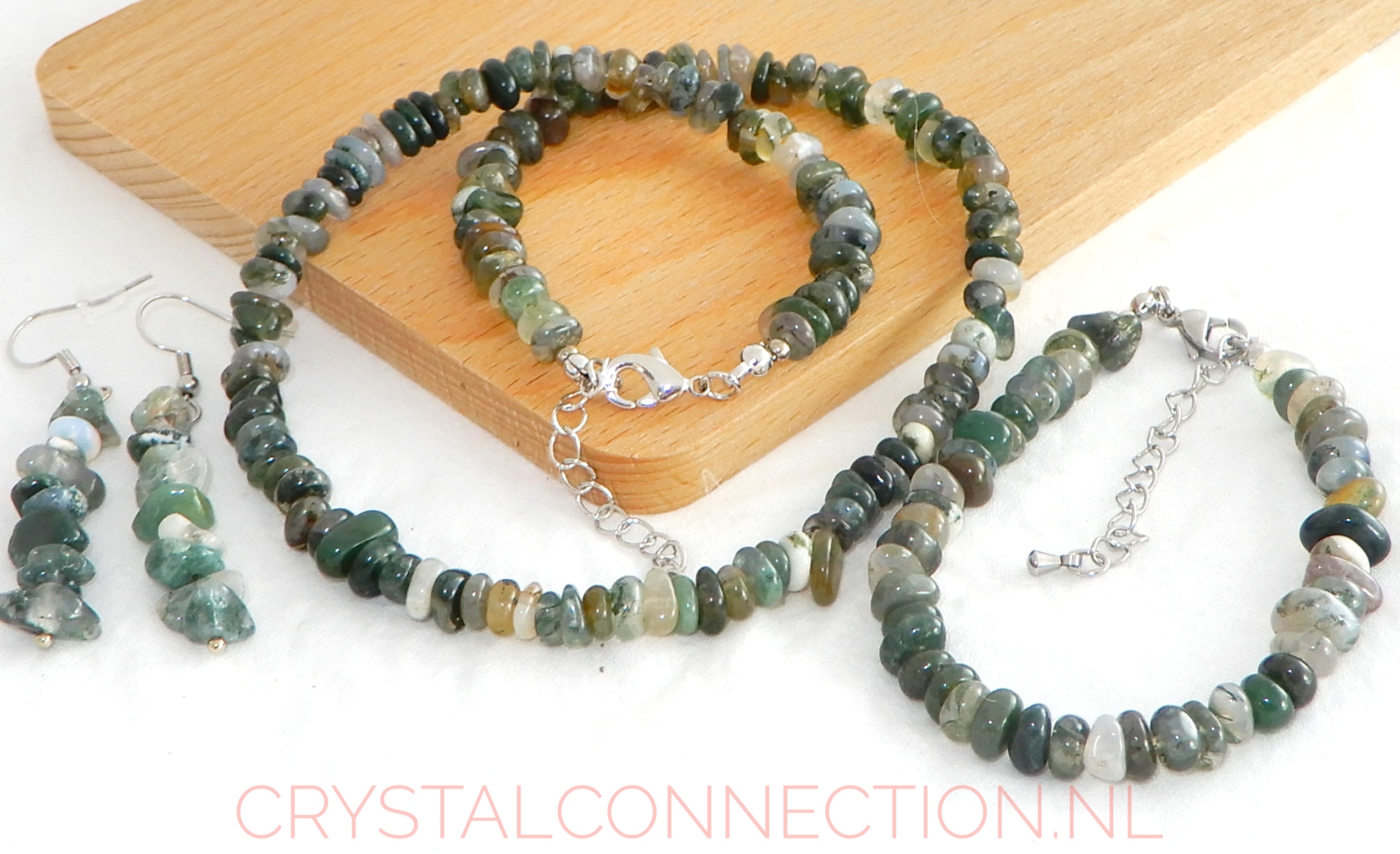 Mosagaat Barok sieraden set