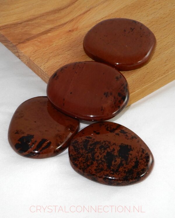 obsdiaan-mahonie-schijfsteen-groot Obsidiaan schijfsteen