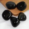obsidiaan-regenboog-trommelsteen Obsidiaan schijfsteen