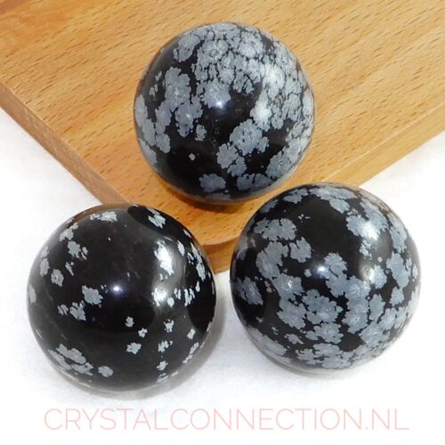 obsidiaan-sneeuwvlok-bol-3cm Obsidiaan bol