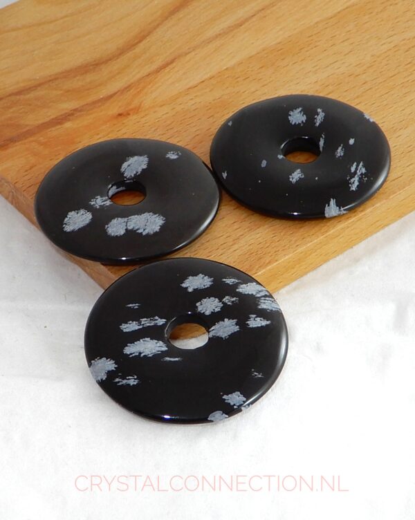 obsidiaan-sneeuwvlok-donut-4cm Amazoniet donut