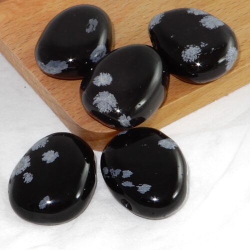 obsidiaan-sneeuwvlok-doorboorde-hanger Obsidiaan doorboorde hanger