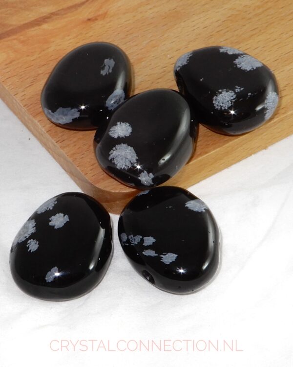 obsidiaan-sneeuwvlok-doorboorde-hanger Obsidiaan doorboorde hanger