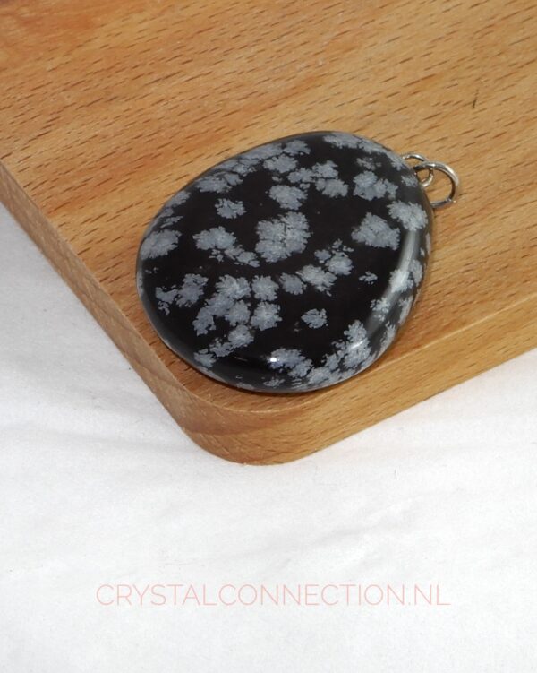 obsidiaan-sneeuwvlok-hanger-plat Obsidiaan Sneeuwvlok hanger