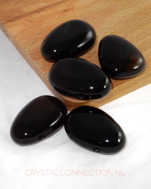 Onyx doorboorde hanger