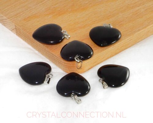 Onyx hanger hartje
