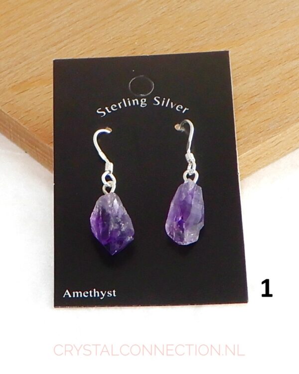 oorhanger-amethist-no1 Bergkristal oorhanger zilver