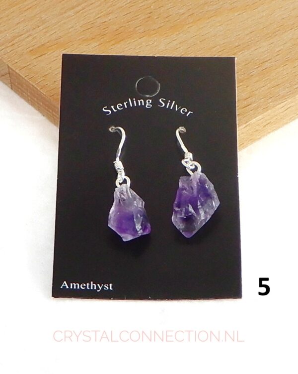 oorhanger-amethist-no5 Bergkristal oorhanger zilver