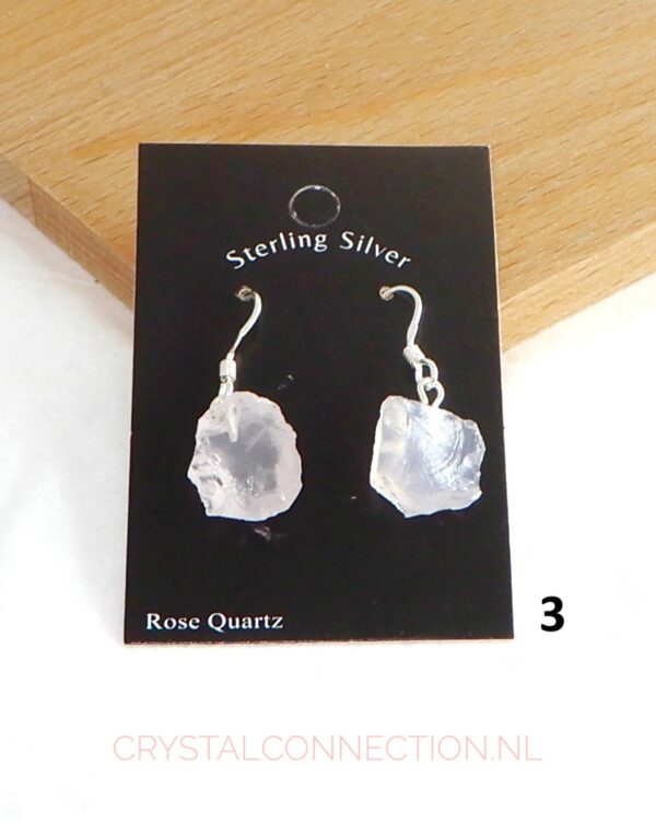 oorhanger-rozekwarts-no3 Rozekwarts oorhanger zilver