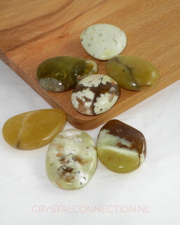 opaal-groen-amuletsteen-klein Opaal schijfsteen