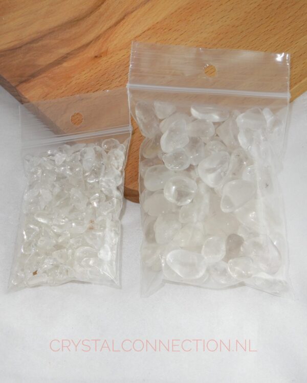 Oplaadsteentjes bergkristal
