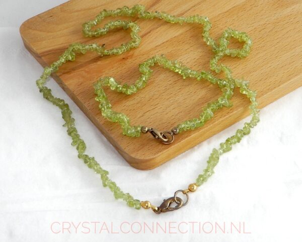 periodoot-set-split-met-sluiting Rozekwarts ketting