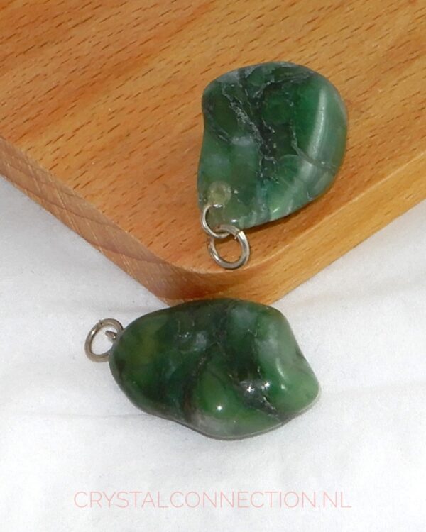 prasem-hanger-groot Prasem doorboorde hanger