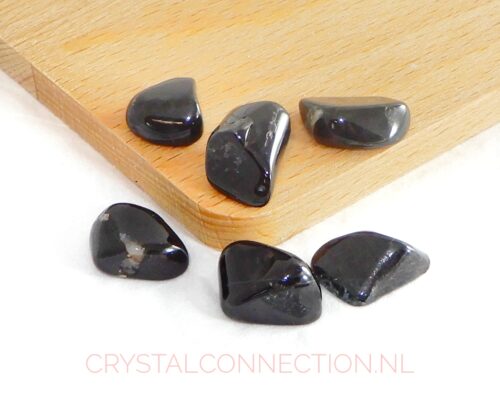 Purperiet trommelsteen