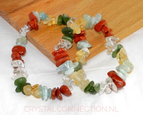 Reizen combi-set armband