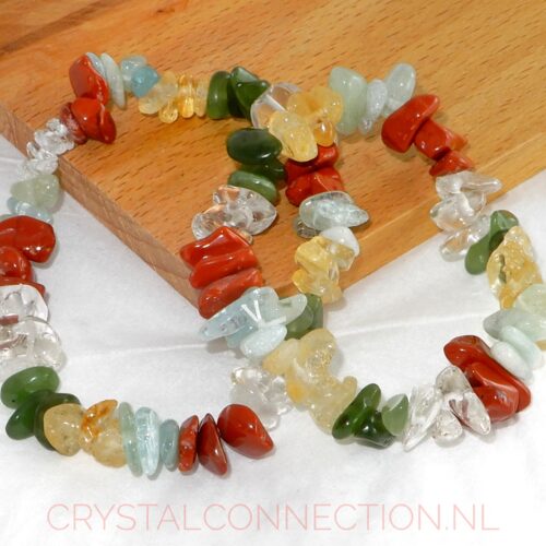 Reizen combi-set armband