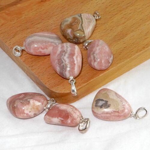 rhodochrosiet-hanger-zilv-oogje Rhodochrosiet hanger