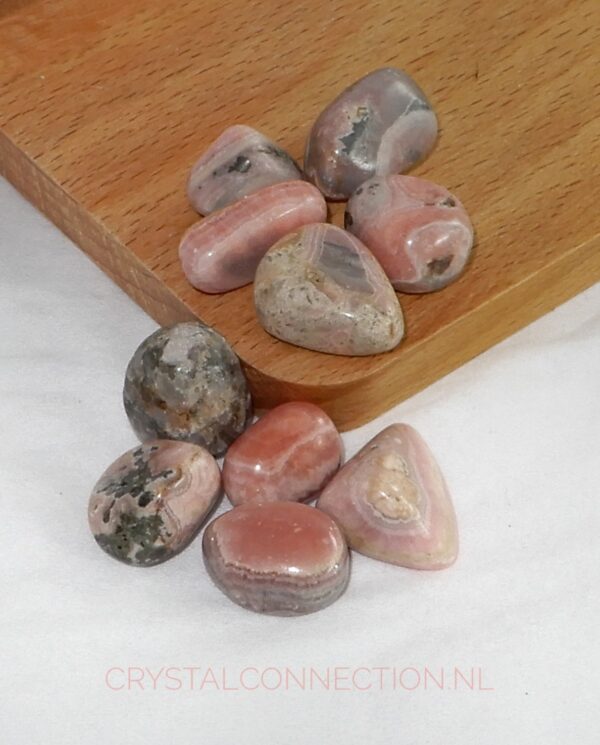 Rhodochrosiet trommelsteen