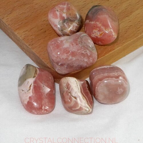 rhodochrosiet-trommelsteen-middel Rhodochrosiet trommelsteen