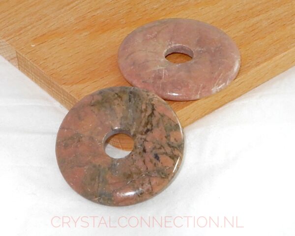 rhodoniet-donut-4cm Rhodoniet donut