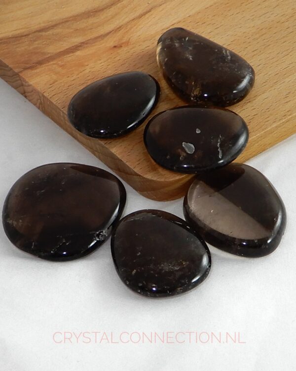 rookkwarts-schijfsteen-donker-klein Rookkwarts schijfsteen