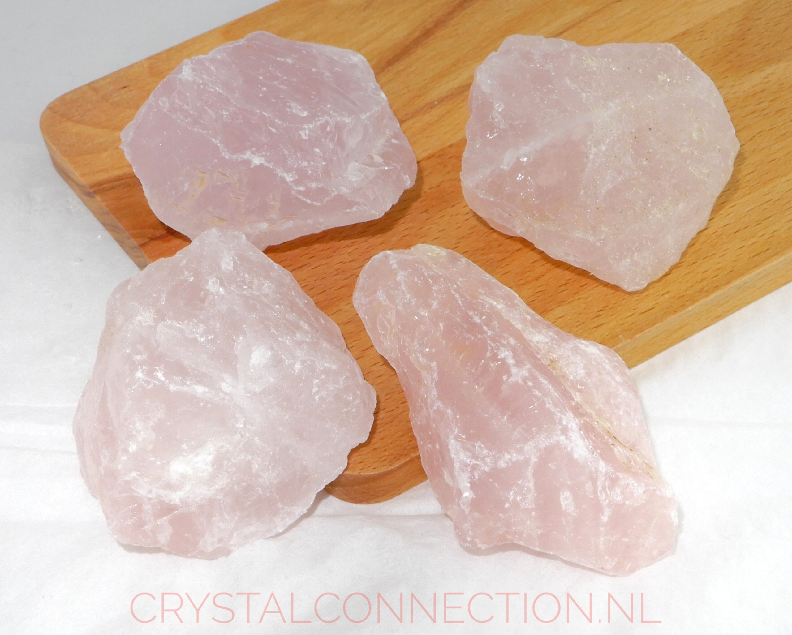 Rozekwarts brokken