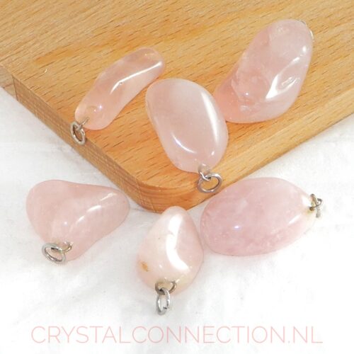 rozekwarts-hanger-middel Rozekwarts voor dieren