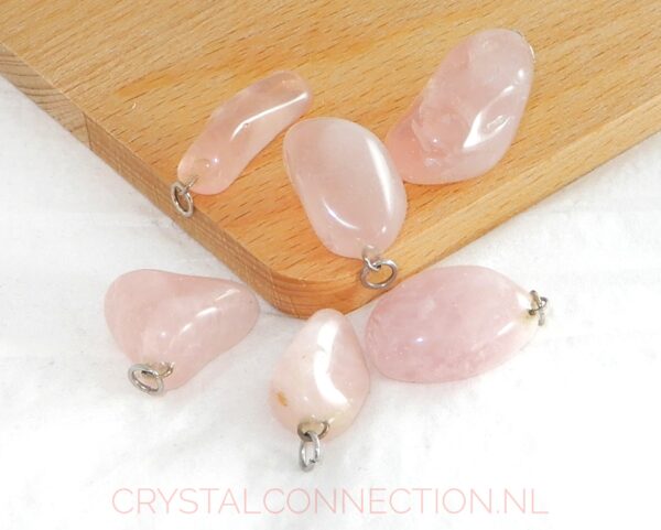 rozekwarts-hanger-middel Rozekwarts voor dieren