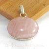 rozekwarts-hanger-zilver-no2 Rozekwarts zilveren hanger