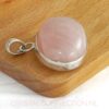 rozekwarts-hanger-zilver-no2-zij2 Rozekwarts zilveren hanger