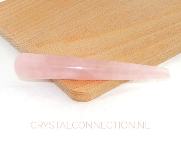 rozekwarts-massagestaaf Rozekwarts massagestaaf