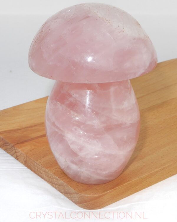rozekwarts-paddenstoel-no1-staand-58.00 Rozekwarts paddenstoel