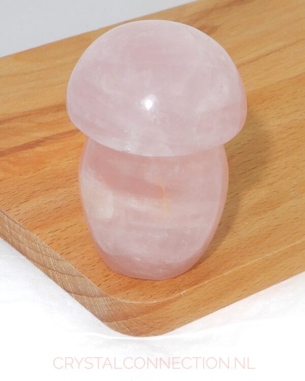 rozekwarts-paddenstoel-no2-staand-12.50 Rozekwarts paddenstoel