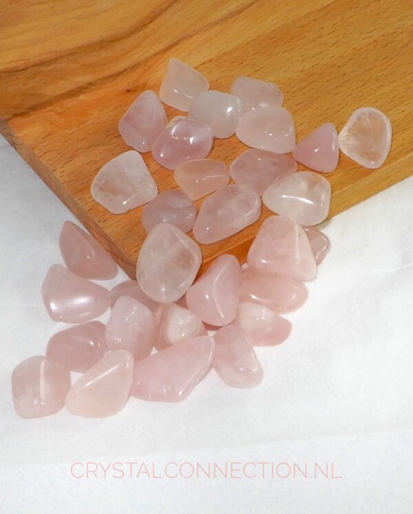 rozekwarts-waterstenen Rozekwarts waterstenen