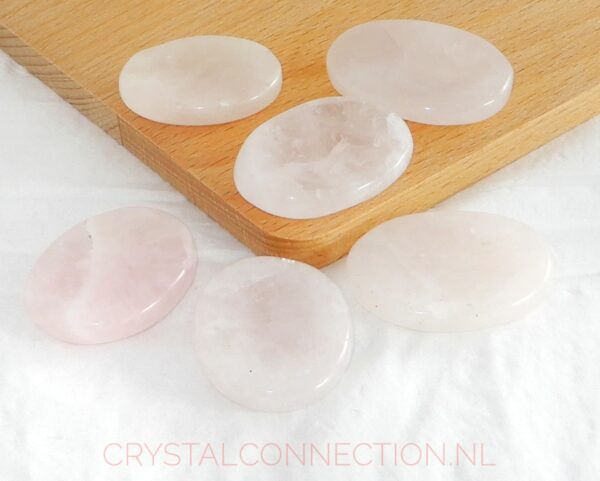 rozekwarts-zorgensteen Zorgensteen zwarte toermalijn