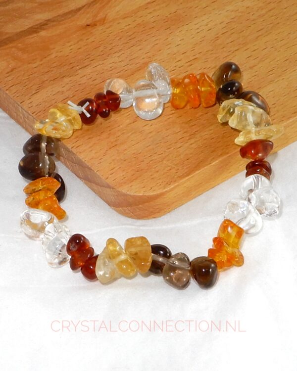 Rust bij angst en paniek combi-set armband