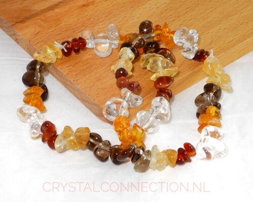 Rust bij angst en paniek combi-set armband